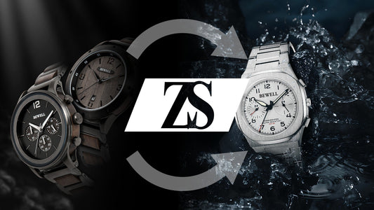 Shenzhen Zhongshi Watch Co., Ltd. factory team showcasing stainless steel and wooden watches, leading Chinese OEMODM watch manufacturer since 2006