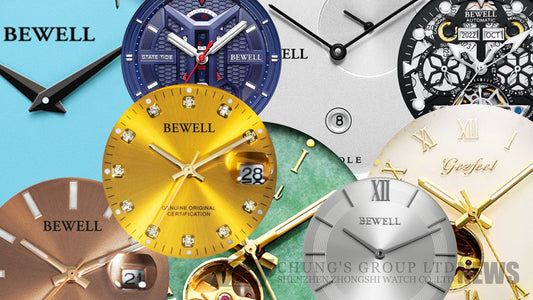 watch dial types, watch dial finishes, custom watch dials, OEM/ODM watch manufacturer in China, how to choose watch dial materials.