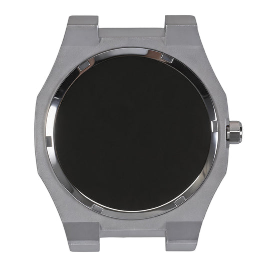 Octagonal 316L stainless steel watch case