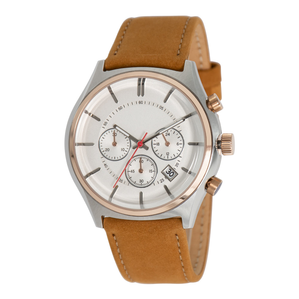 Multifunction Stainless Steel Watch