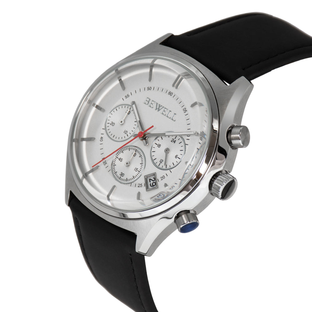 Multifunction Stainless Steel Watch