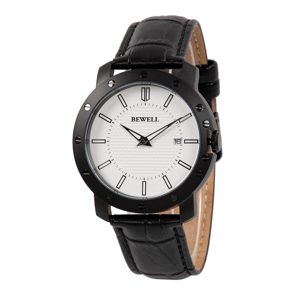 Round Rivet Stainless Steel Watch