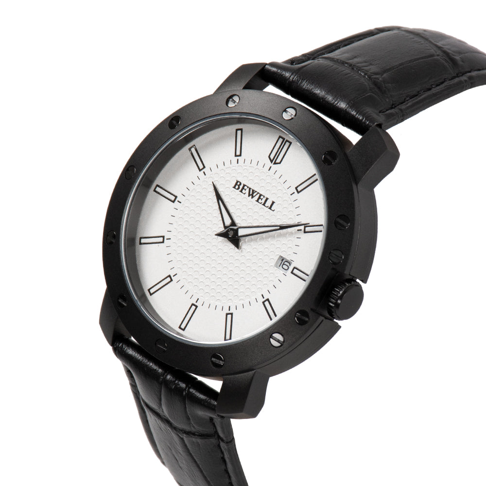 Round Rivet Stainless Steel Watch