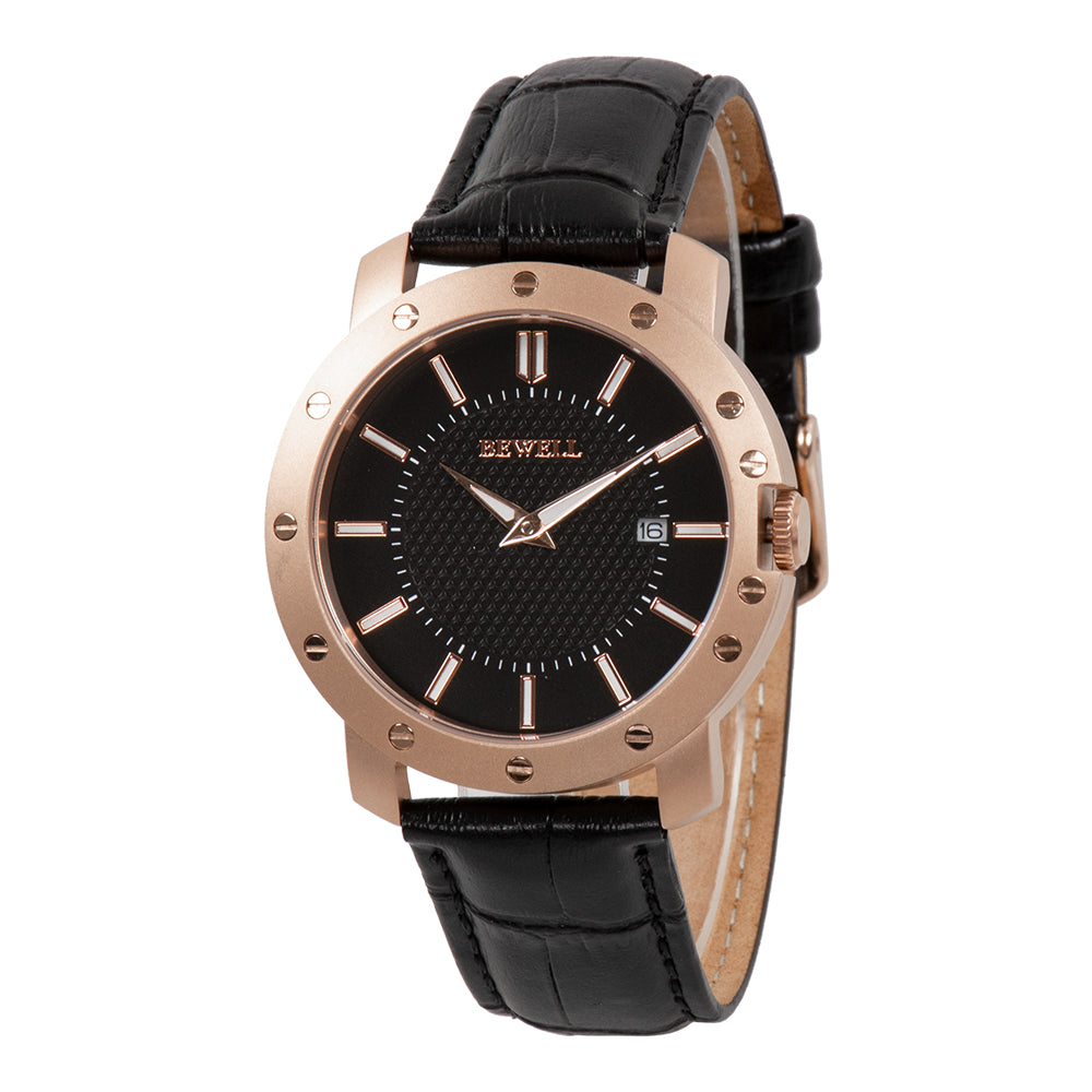Round Rivet Stainless Steel Watch