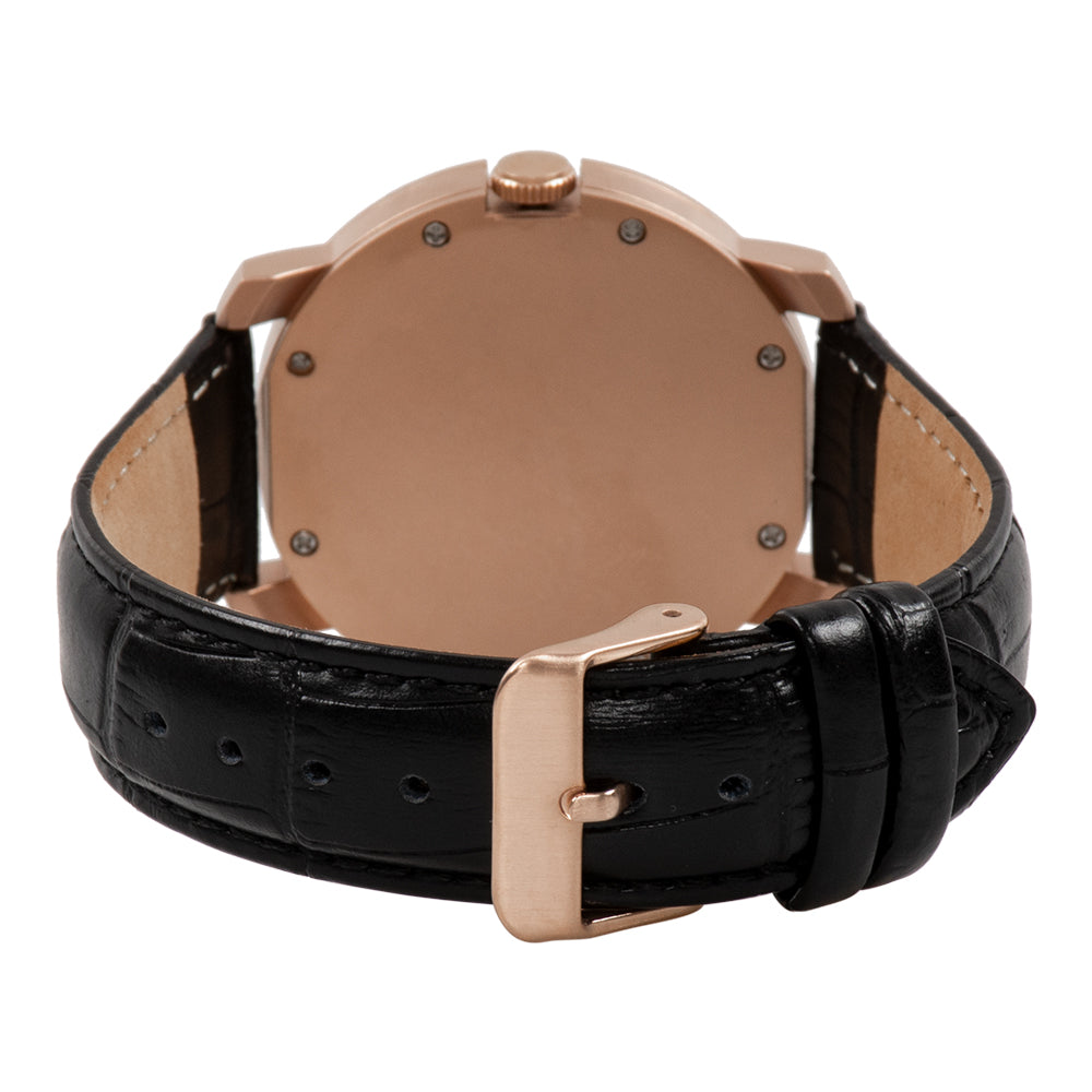 Round Rivet Stainless Steel Watch