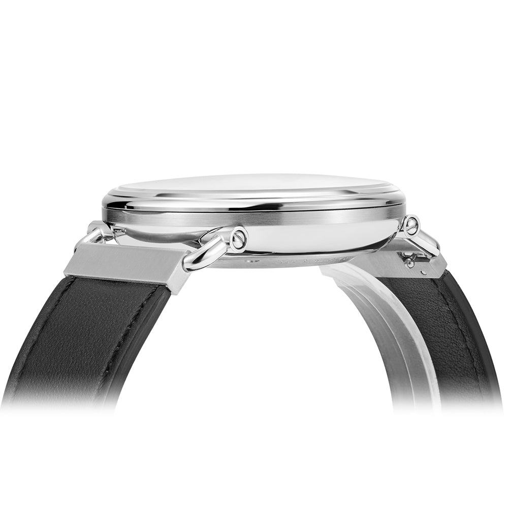 Minimalist Beige Stainless Steel Watch