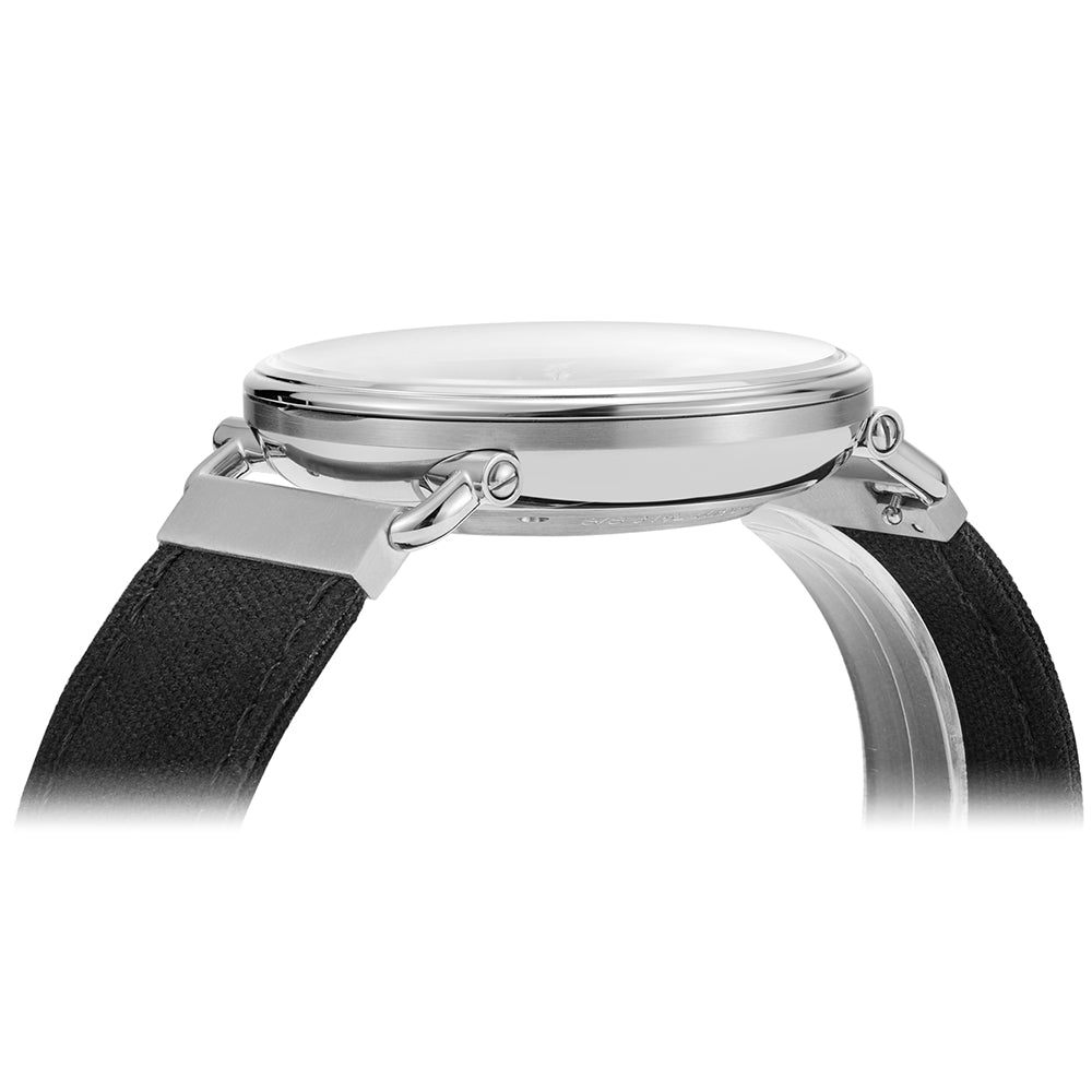 Blue Mechanical Bauhaus-Inspired Watch