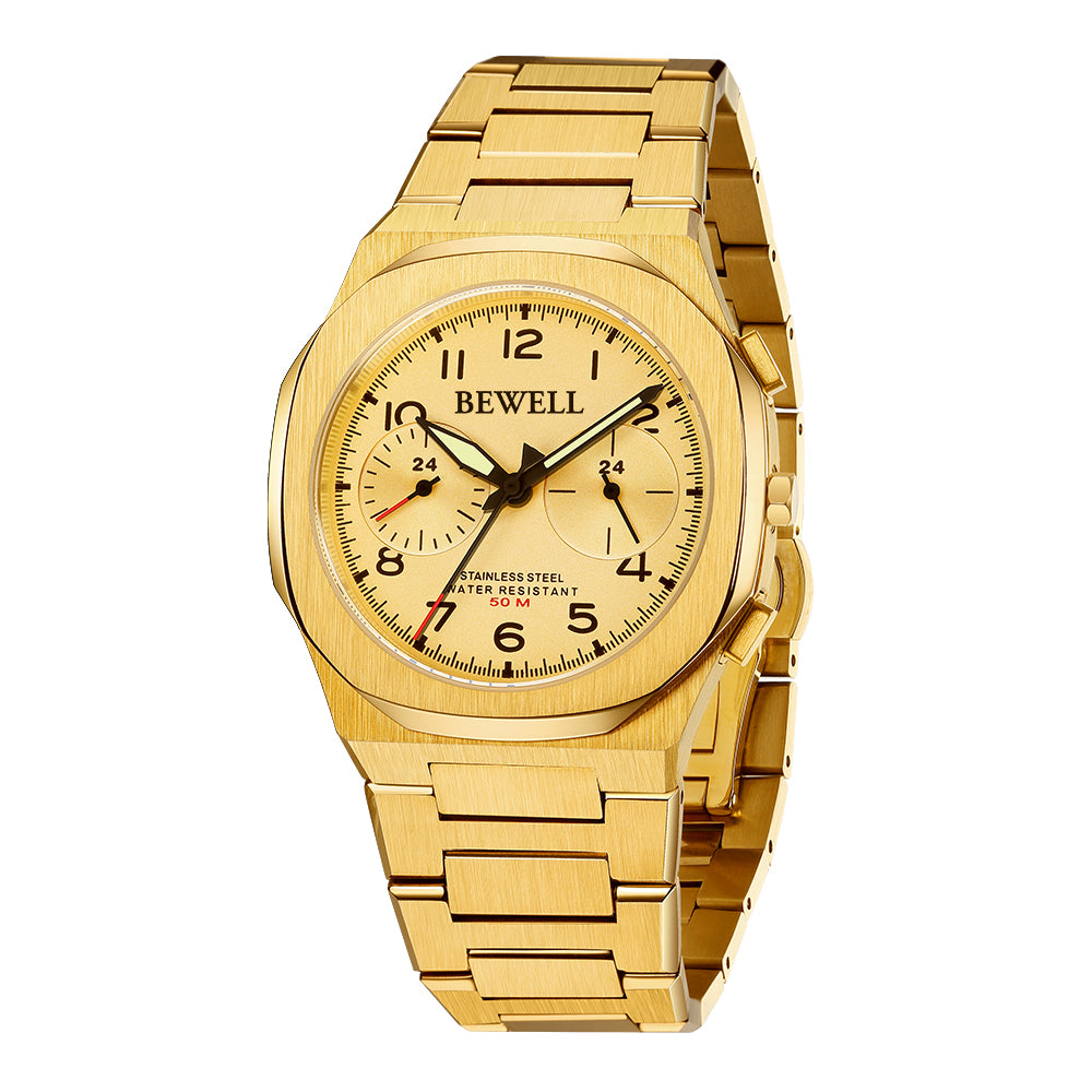 High-Quality Multifunction Stainless Steel Watch