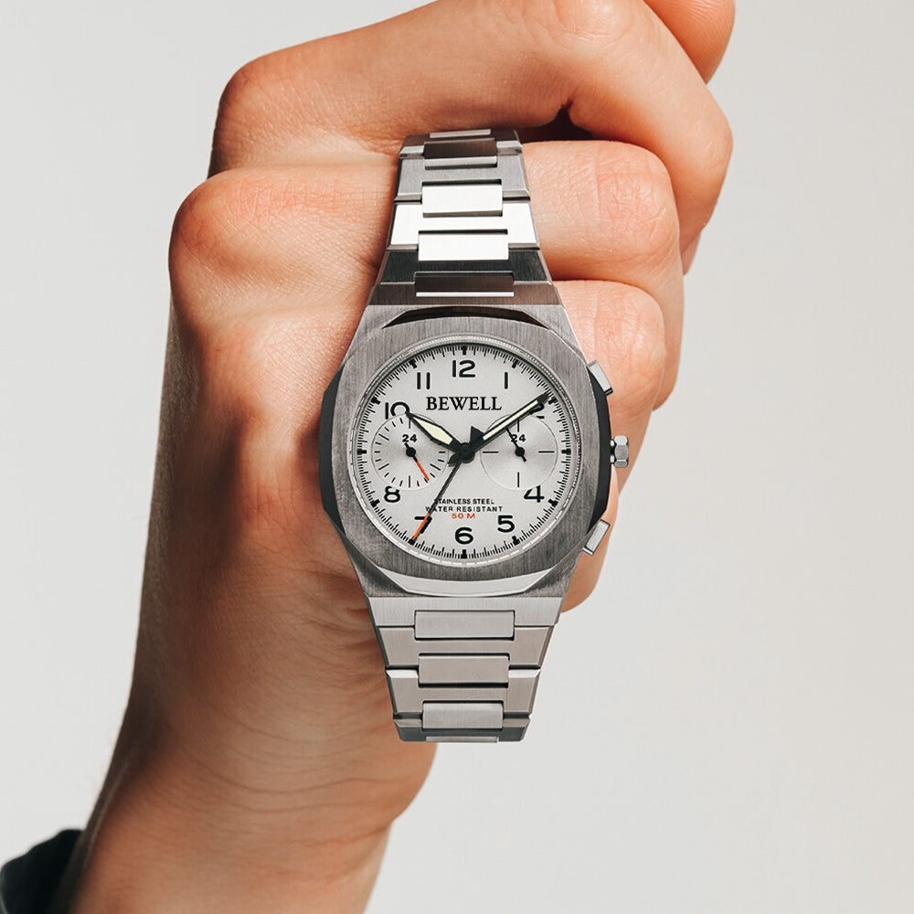 High-Quality Multifunction Stainless Steel Watch