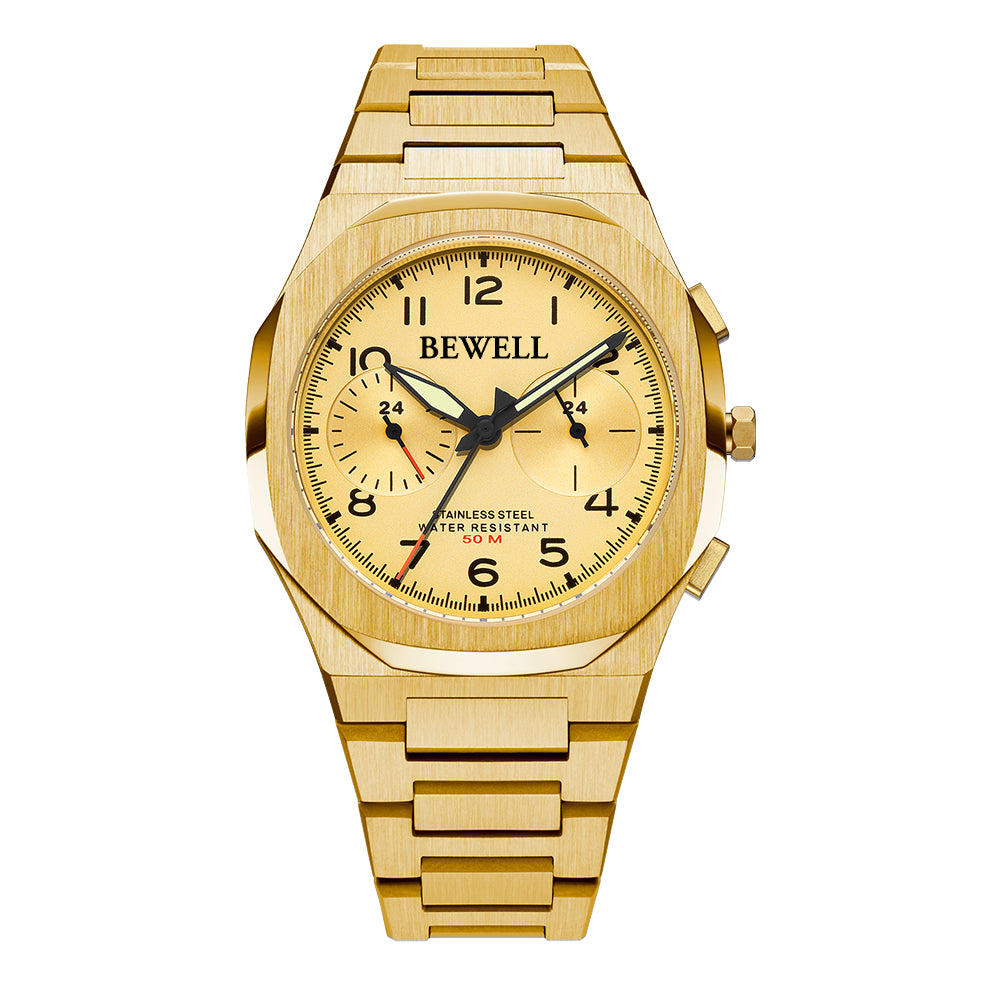 High-Quality Multifunction Stainless Steel Watch