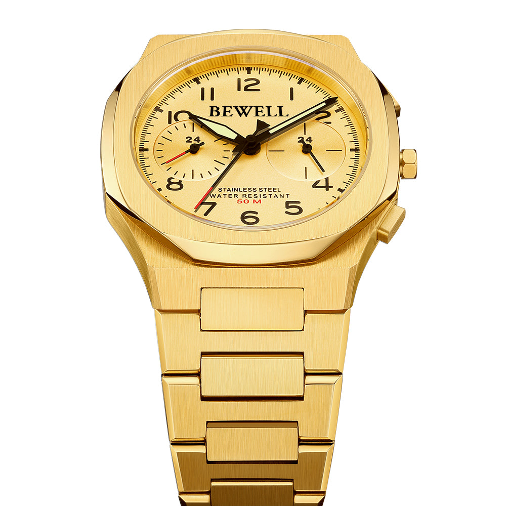 High-Quality Multifunction Stainless Steel Watch