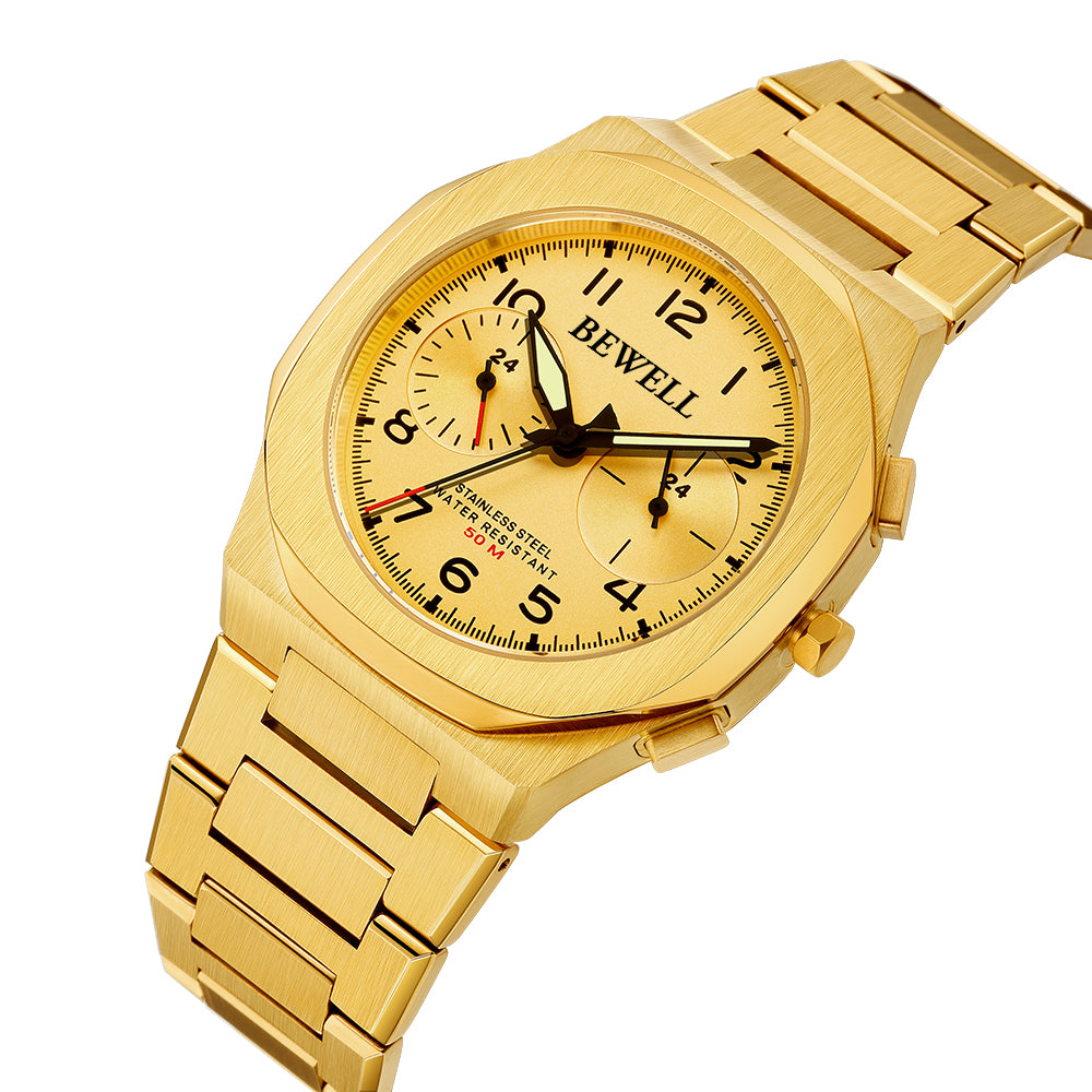High-Quality Multifunction Stainless Steel Watch