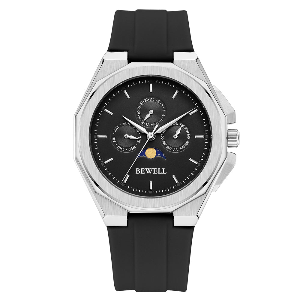 High-Quality Multifunction Stainless Steel Watch