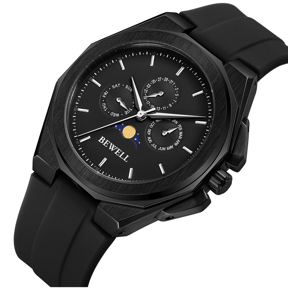 High-Quality Multifunction Stainless Steel Watch