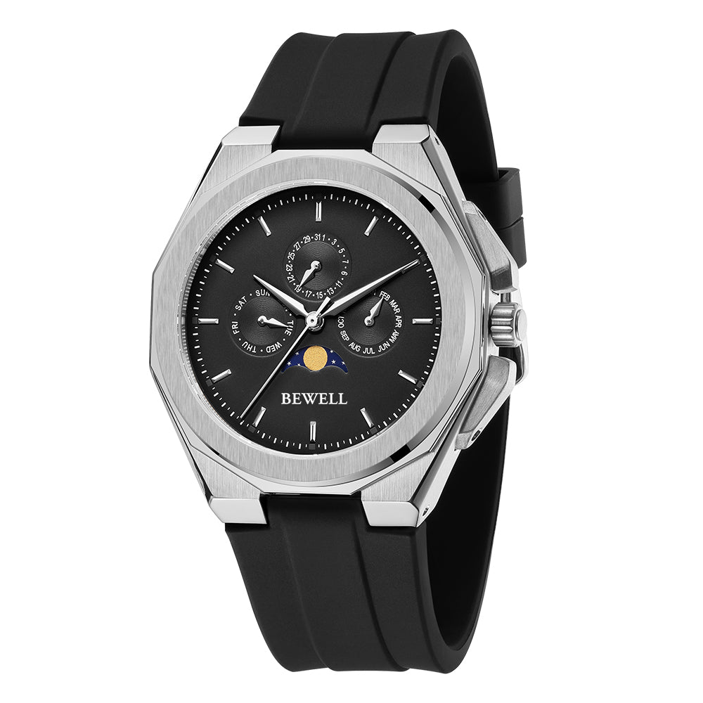 High-Quality Multifunction Stainless Steel Watch