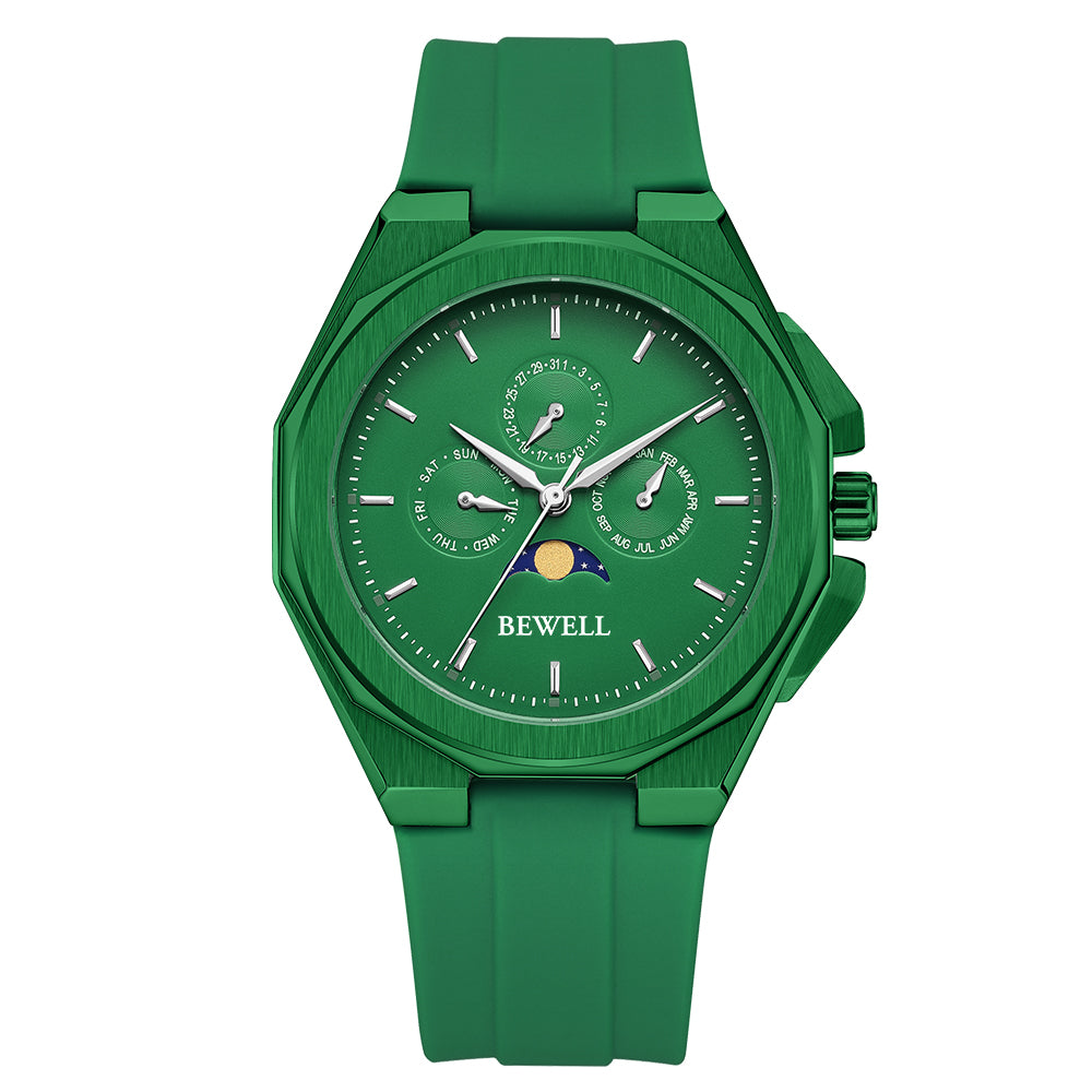 High-Quality Multifunction Stainless Steel Watch