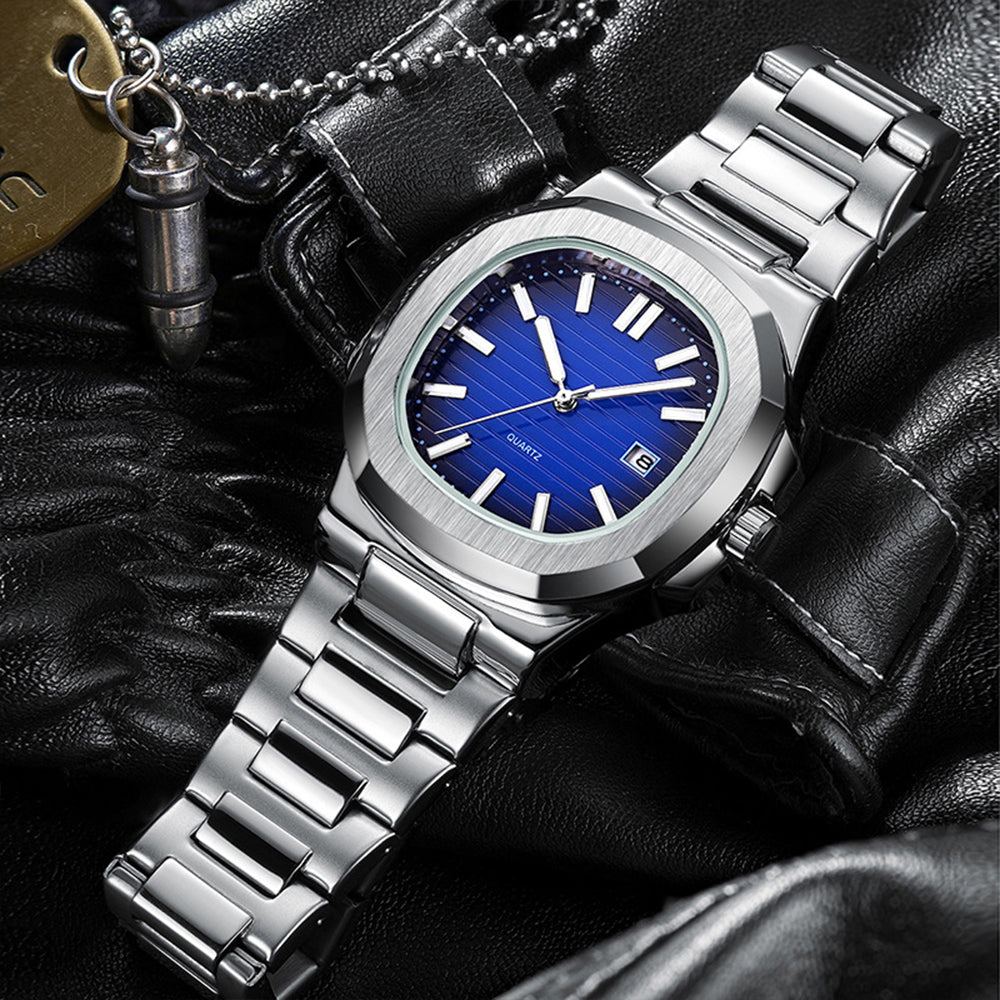 Minimalist AP-Inspired Men's Alloy Watch