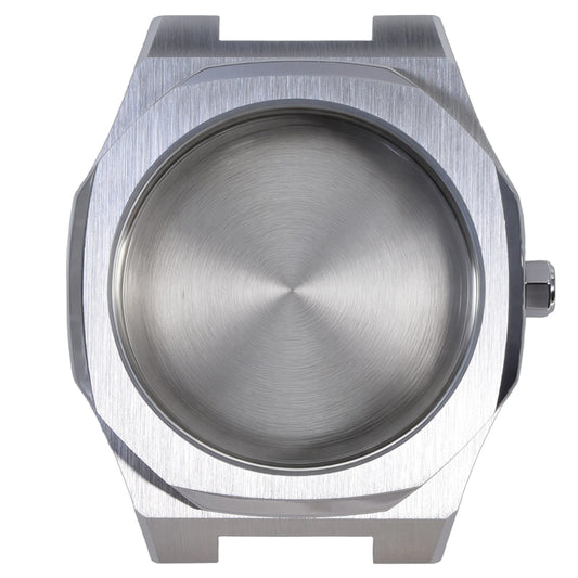 Octagonal 316L stainless steel watch case