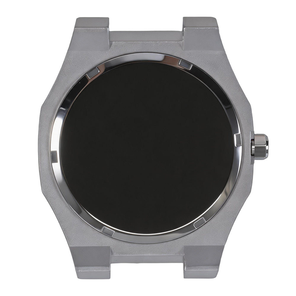 Octagonal 316L stainless steel watch case