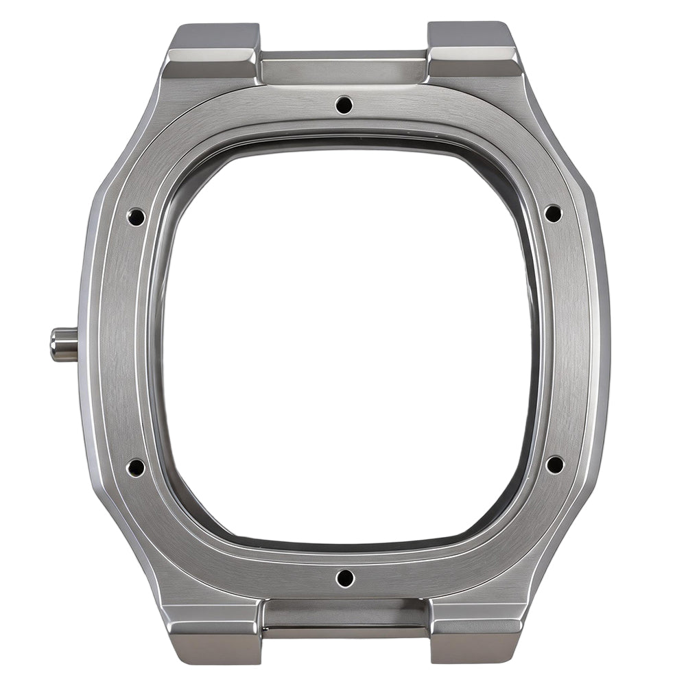 Octagonal 316L stainless steel watch case