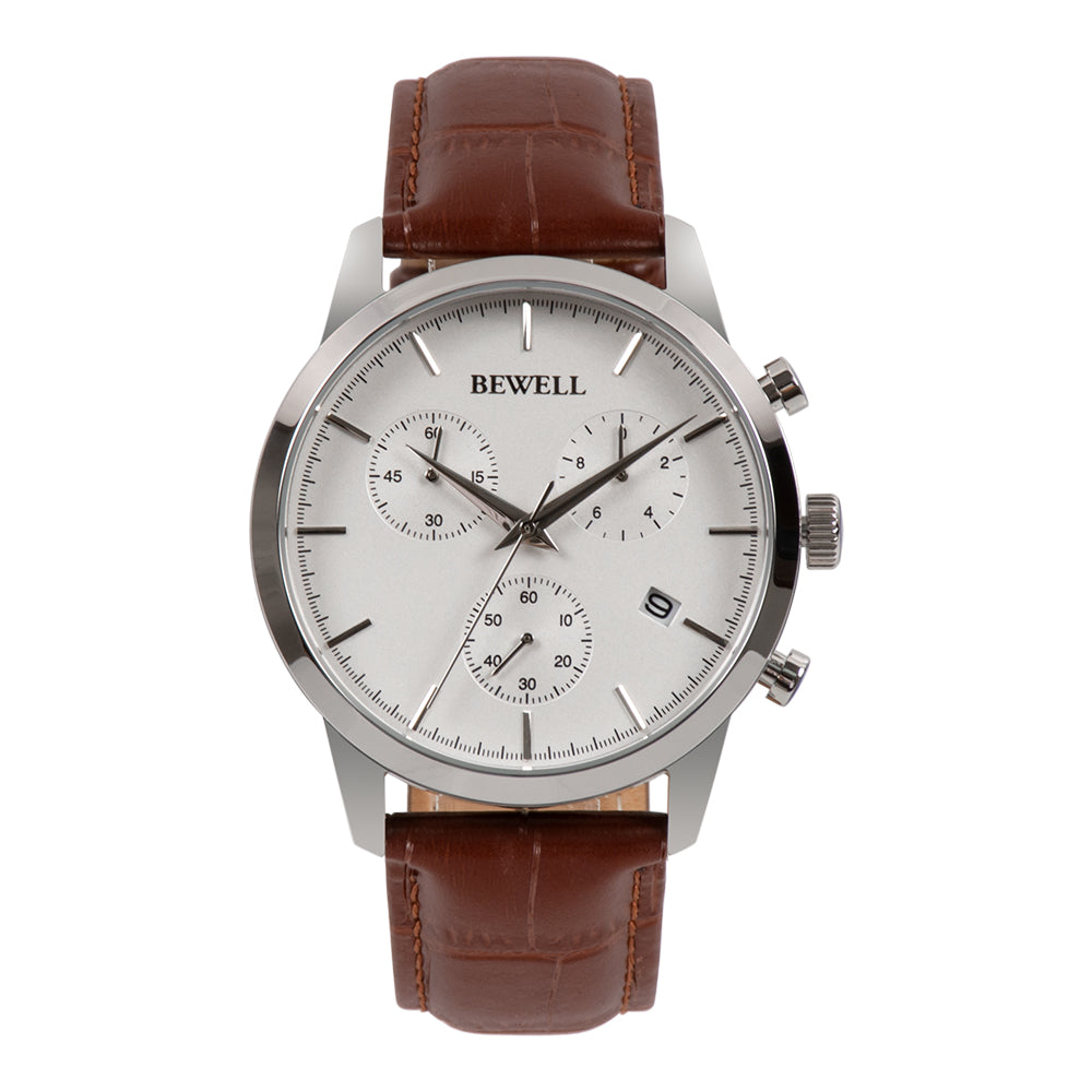 Multifunction Stainless Steel Watch