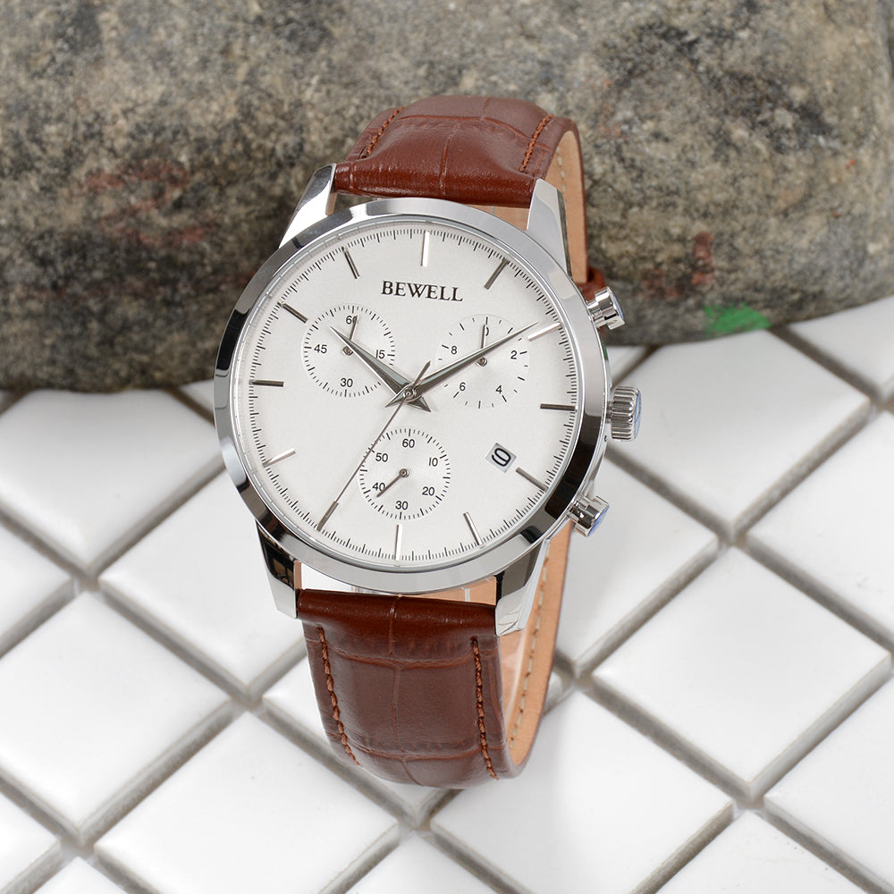 Multifunction Stainless Steel Watch
