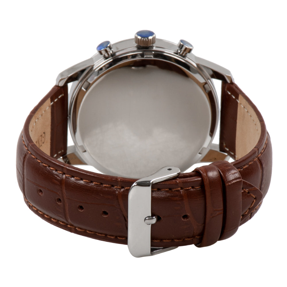 Multifunction Stainless Steel Watch