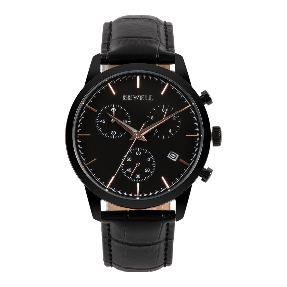 Multifunction Stainless Steel Watch