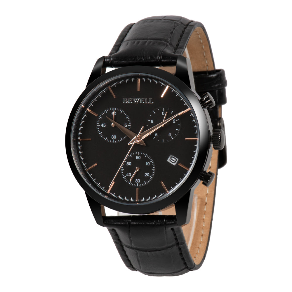 Multifunction Stainless Steel Watch