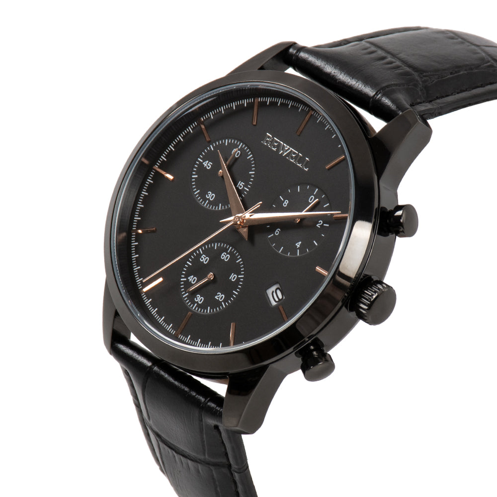Multifunction Stainless Steel Watch