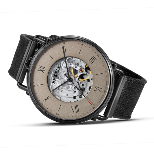High-Quality 316L Stainless Steel Minimalist Skeleton Watch