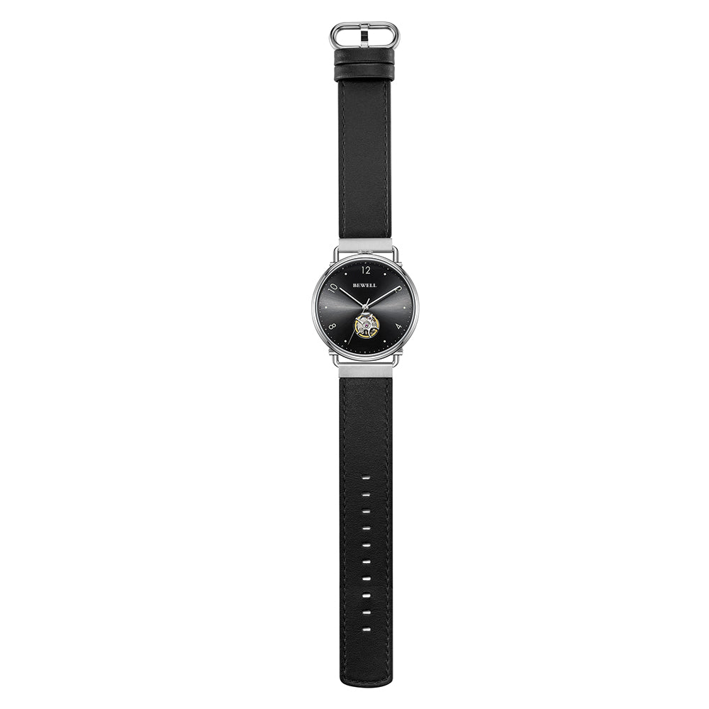 High-Quality 316L Stainless Steel Minimalist Skeleton Watch