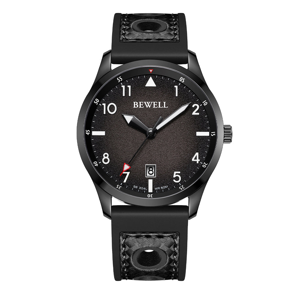 Minimalist Stainless Steel Watch with Nylon Strap