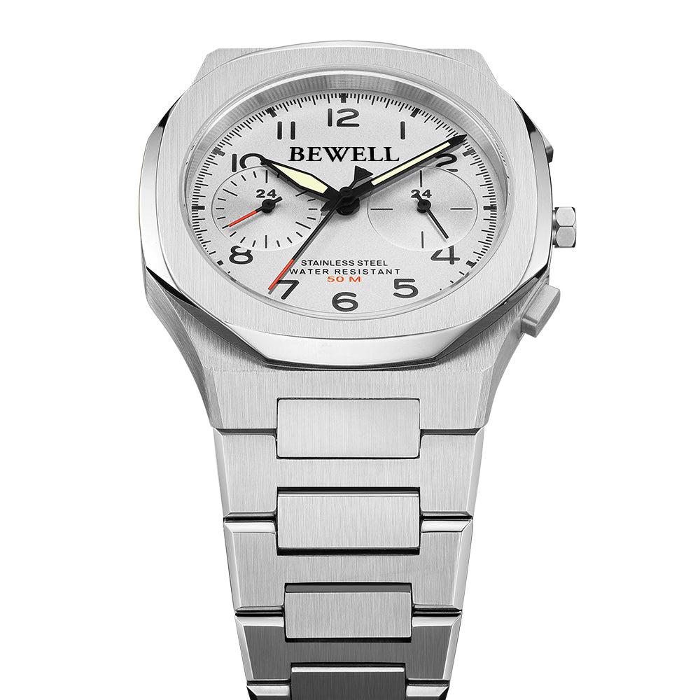 High-Quality Multifunction Stainless Steel Watch